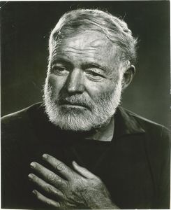 Yousuf Karsh Karsh of Ottawa - Ernest Hemingway