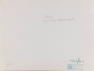 Rolly Marchi : Giorgio Soavi con Diego Giacometti a Parigi  - Asta Fotografia - Associazione Nazionale - Case d'Asta italiane