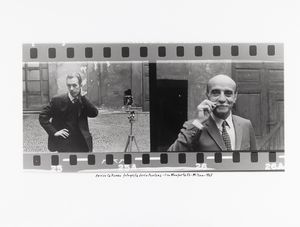 Enrico Cattaneo - Enrico Cattaneo fotografa Lucio Fontana, Corso Monforte Milano