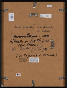 Nino Lo Duca : Ritrato di Joe Tilson in Toscana  - Asta Fotografia - Associazione Nazionale - Case d'Asta italiane