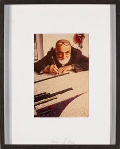 Nino Lo Duca : Ritratto di Luigi Veronesi  - Asta Fotografia - Associazione Nazionale - Case d'Asta italiane