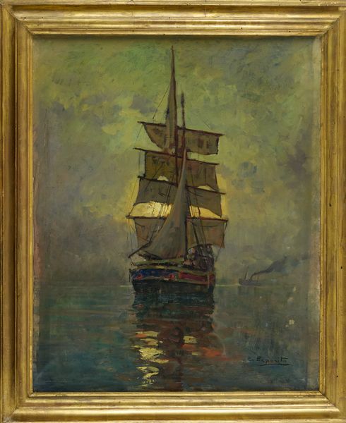 Gaetano Esposito : Veliero  - Asta Asta di Arte Moderna e Contemporanea  - Associazione Nazionale - Case d'Asta italiane