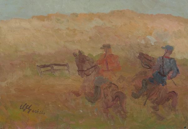 Guido Guidi : Soldati a cavallo  - Asta Asta di Arte Moderna e Contemporanea  - Associazione Nazionale - Case d'Asta italiane