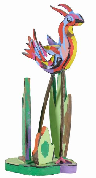 Ugo Nespolo : La fenice  - Asta Asta di Arte Moderna e Contemporanea  - Associazione Nazionale - Case d'Asta italiane