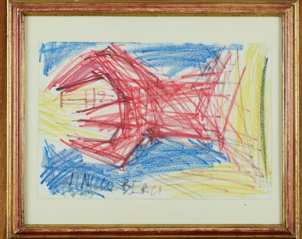 Vinicio Berti : Senza titolo (Preparatorio)  - Asta Asta di Arte Moderna e Contemporanea  - Associazione Nazionale - Case d'Asta italiane