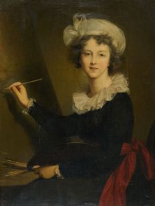 Anonimo del '700 - Ritratto di Elisabeth VIGÉE-LEBRUN