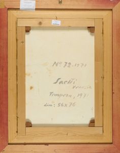 BRUNO SAETTI : Natura morta  - Asta Asta di Arte Moderna e Contemporanea  - Associazione Nazionale - Case d'Asta italiane