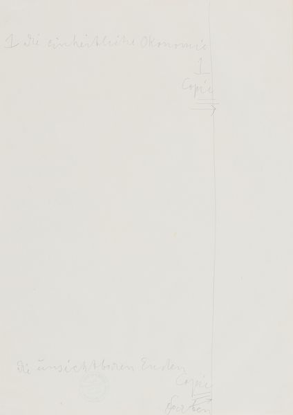 JOSEPH BEUYS : Die einheitliche Ökonomie, die unsichtbaren Enden  - Asta Arte Moderna e Contemporanea - Associazione Nazionale - Case d'Asta italiane