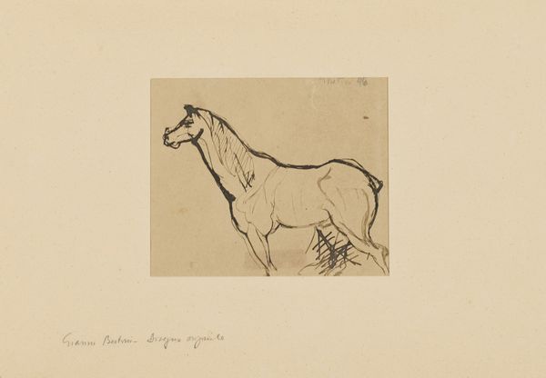 GIANNI BERTINI : Cavallo  - Asta Arte Moderna e Contemporanea - Associazione Nazionale - Case d'Asta italiane