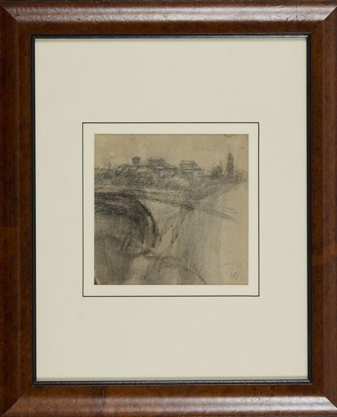 Carlo Mattioli : Paesaggio  - Asta Arte Moderna e Contemporanea - Associazione Nazionale - Case d'Asta italiane