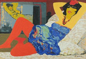 Salvatore Fiume - Il ritratto della modella