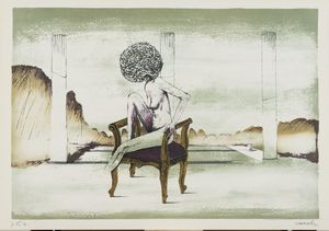Sergio Vacchi - La piscina della solitudine