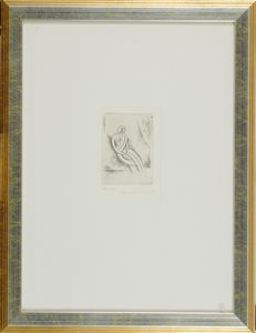 Carlo Carrà - Figura femminile