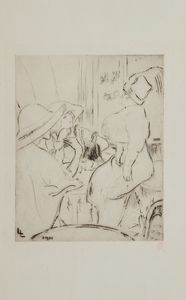 Louis Legrand - Au cafè