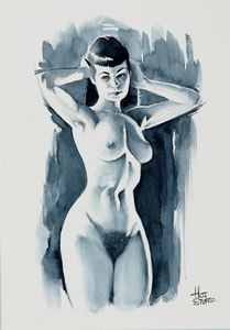 Hot Stuff (Fabio Redaelli) - Bettie Page