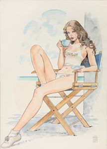 Milo Manara - Un sorso di seduzione