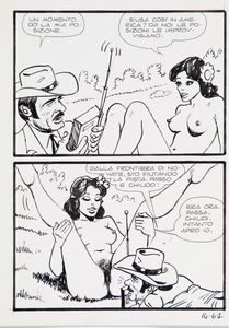 Milo Manara - Telerompo - Qui giace la Domenica Sportiva