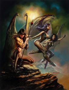 Boris Vallejo - The Furies
