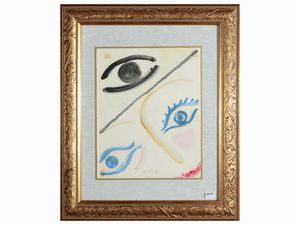 VIRGILIO GUIDI - Gli occhi 1966