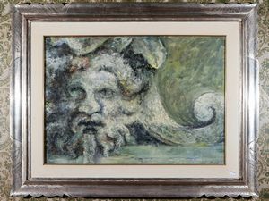 Mariella Berardi - Particolare della fontana di piazza Monte di Piet� 1991