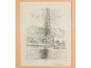 Orfeo Tamburi - Parigi - Ritratto di uomo