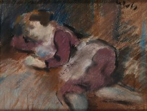 Guido Polo - Figura in Rosso