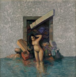 John Picking - Gabrielle Bathing