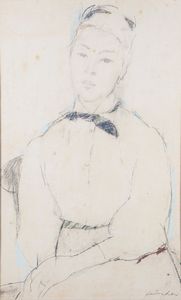 Aldo Salvadori - Ritratto di fanciulla