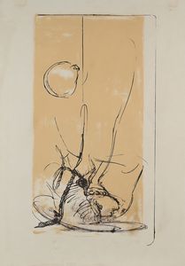 Piero Guccione - Senza Titolo