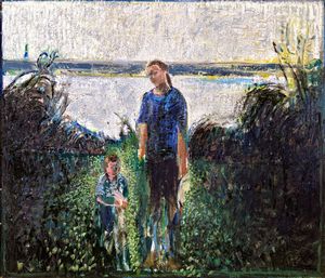 Ruggero Savinio - Madre e figlio