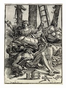 HANS BALDUNG GRIEN - La lamentazione.