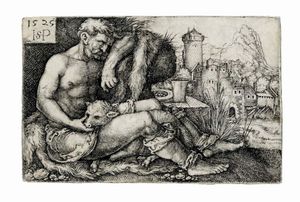 HANS SEBALD BEHAM - Il pastore.
