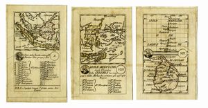 AGOSTINO DA RABATTA - Isole della Sonda anticamente Sindae Dei proprj Rè / Isole Molucche degli Olandesi / Isole Mariane o de Ladroni. Isola di Ceylon.
