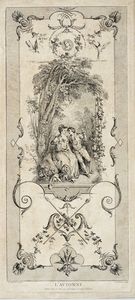 FRANÇOIS BOUCHER - Le Printemps / L'Eté / L'Automne / L'Hiver.