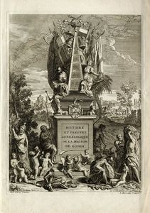 JEAN (DE) CORBINELLI - Histoire et preuves généalogiques de la Maison de Gondi (Vol.II, tavole).