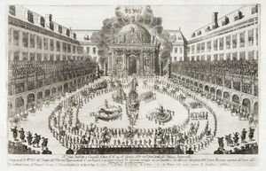 GALEAZZO GUALDO PRIORATO - Il Gran Balletto � Cavallo fattosi il di 24 di Genaro 1667 nel Gran Cortile del Palazzo Imperiale.