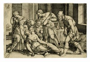 GEORG PENCZ - Il suicidio di Lucrezia.