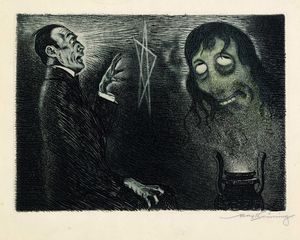 MAX BRÜNING - Lotto composto di 2 incisioni.