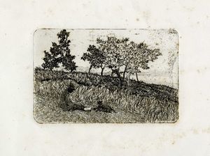 Giovanni Fattori - Riposo nei campi.