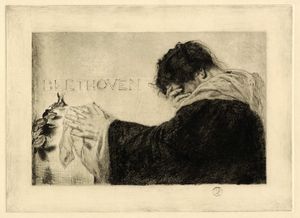 JULIUS KLINGER - Lotto composto di 2 incisioni.