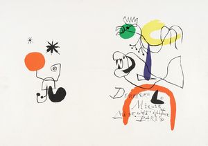 Joan Miró - Senza titolo.