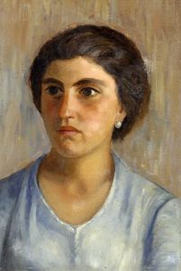 Baccio Maria Bacci - Ritratto femminile.