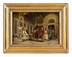 NICOLÒ BARABINO - Morte di Bonifacio VIII.