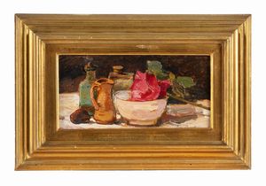 Giovanni Bartolena - Natura morta composita.