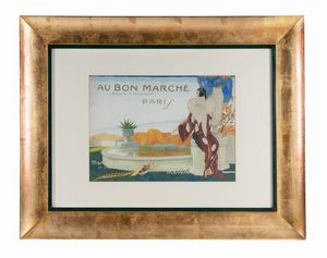 Umberto Brunelleschi - Au bon marcé.