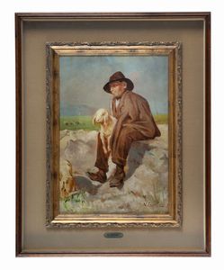 VINCENZO CAPRILE - Il pastore napoletano.