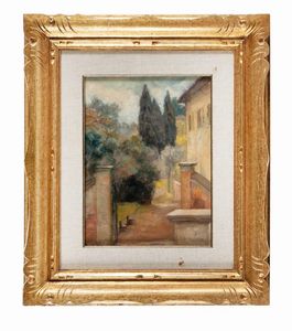 Romeo Costetti - Scorcio toscano.