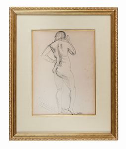 ANDRÉ DERAIN - Nu debout de dos.