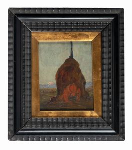 Mario Puccini - Carro con pagliaio.