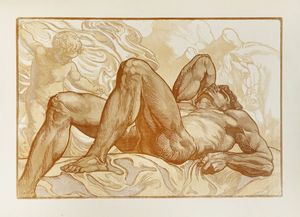 ADOLFO DE CAROLIS - Il gigante caduto.